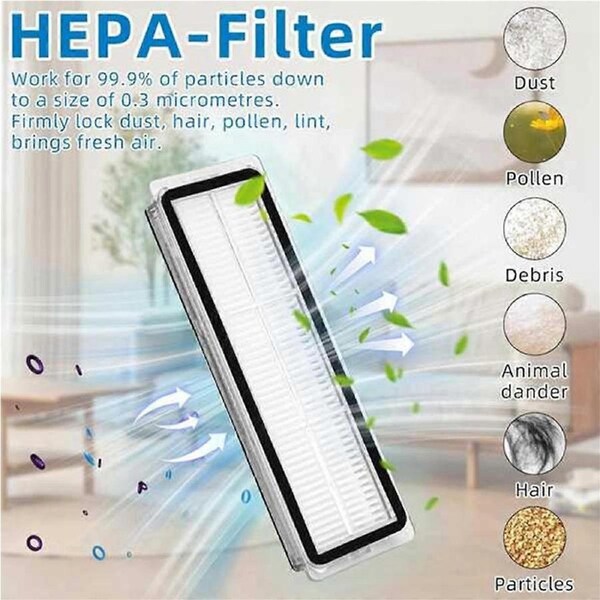 50PCS Brush Filter Kit for L10s Pro Replacement Parts