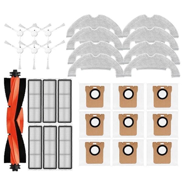 For Robot Vacuum X10 Spare Parts Main Side Brush Hepa Filter