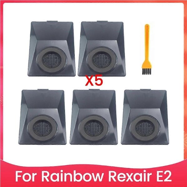 6PCS Vacuum Cleaner Filter and Cleaning Brush for Rainbow Rexair E2