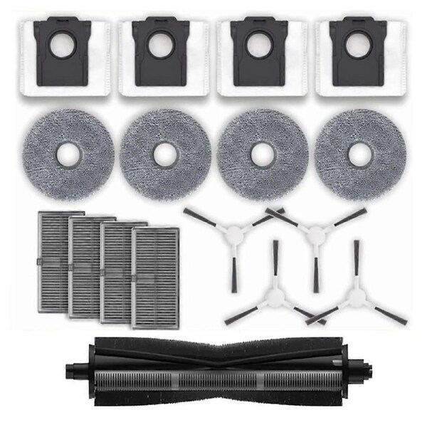 For Master One Roller Side Brush Filter Mop Cloths Dust Bag
