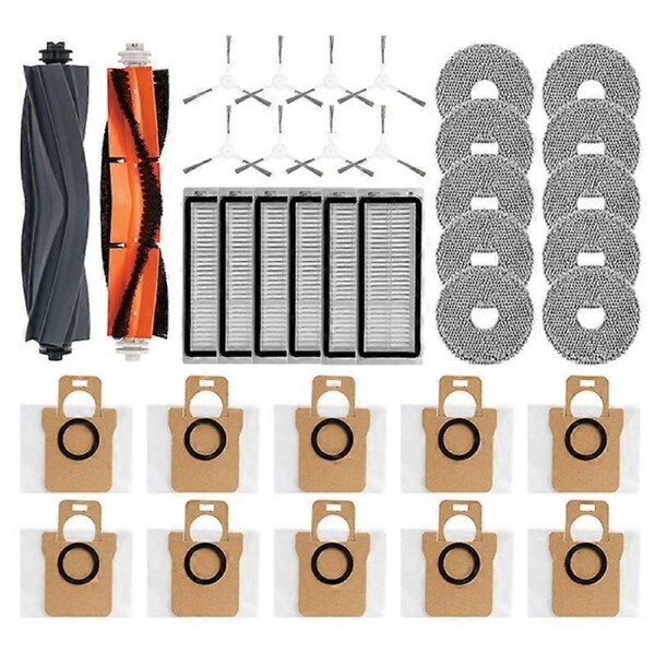 For L10S Ultra/S10 Pro Robot Vacuum Main Side Brush Filter Mop