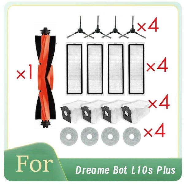 17 Pcs for Bot L10s Plus Robot Vacuum Spare Accessories
