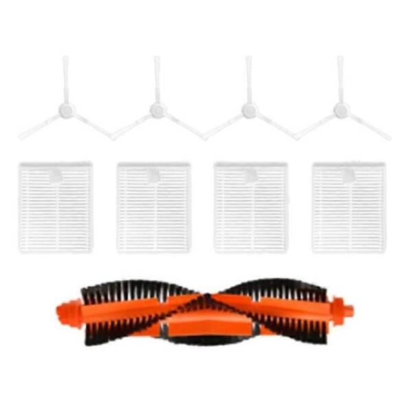 9PCS for Robot Vacuum E10 E12 B112 Main Side Brush Hepa Filter