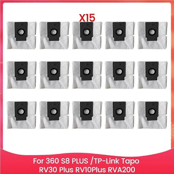 15PCS Dust Bag for 360 S8 PLUS, RV30 Plus, RV10Plus.
