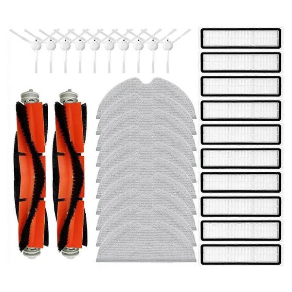 For Robot Vacuum Main Side Brush Mop Filter Spare Part