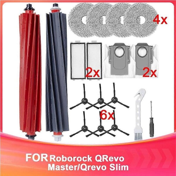 Accessories for Roborock Qrevo Master/Qrevo Slim Robot Vacuum Cleaner