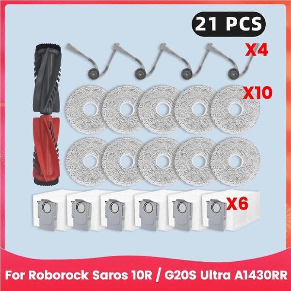 For Roborock Saros 10R / G20S Ultra A1430RR Robot Vacuum Spare Parts