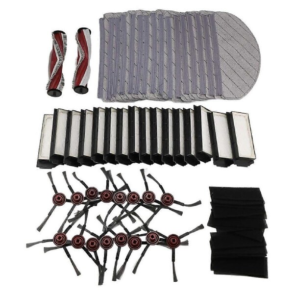 For C12 / C12 Plus Main Side Brush Hepa Filter Mop Cloth