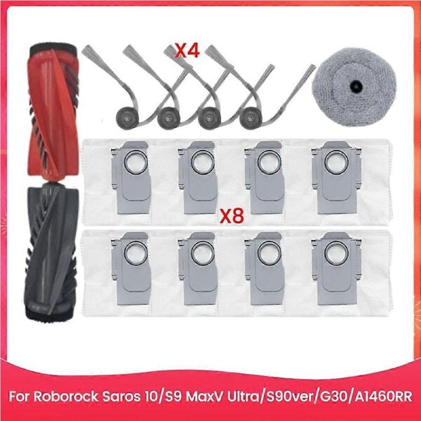 For Spare Parts Roller Side Brush Filter Dust Bag