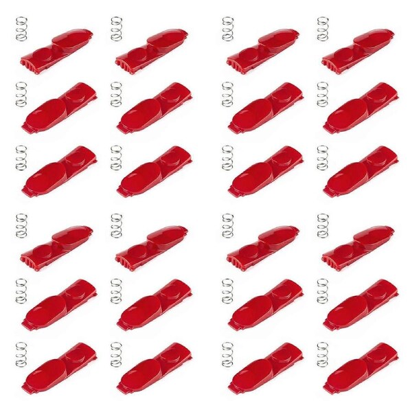 24PCS Wand Tube/Cleaner Head Clip Latch Tab Button for V7 V8 V10 V11 V15 Replacement Tool Button with Spring