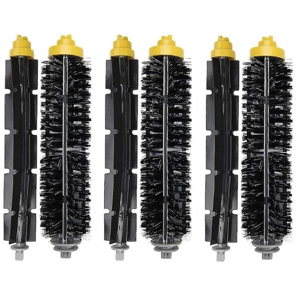 3 Sets Flexible Beater Brush for IRobot Roomba 600 & 700 Series
