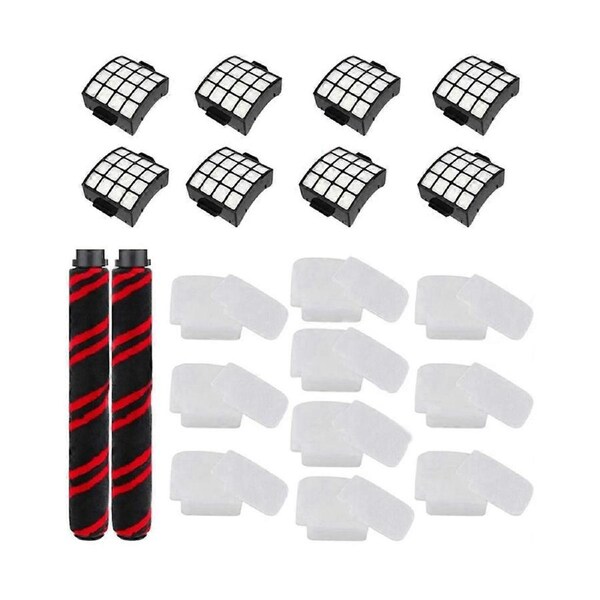 For Vacuum Cleaner Soft Brush Roller Foam Felt Filter Parts