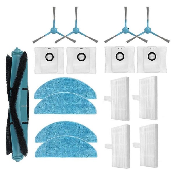 For 7490 Immortal Main Side Brush Filter Mop Pads