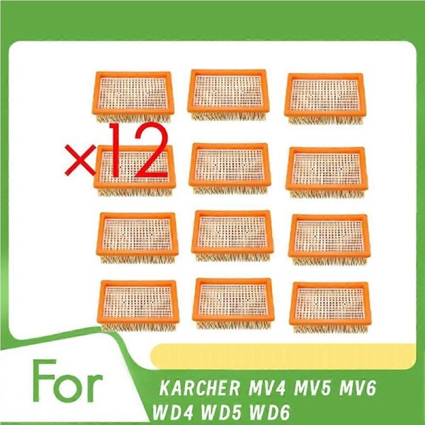 12 PCS 2.863-005.0 Hepa Filter for KARCHER Vacuum Cleaner