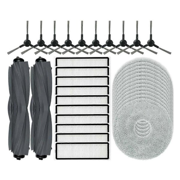 For L10s Pro Gen2 Replacement Main Side Brush HEPA Filter