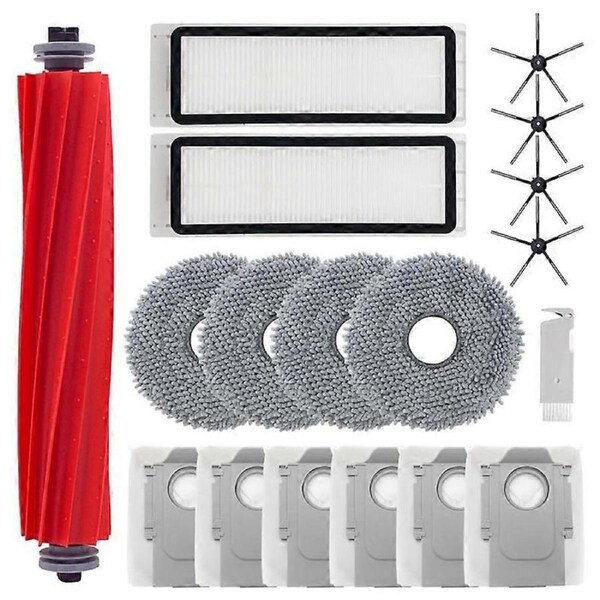 Main Side Brush Hepa Filter Mop Cloths Dust Bag Spare Parts