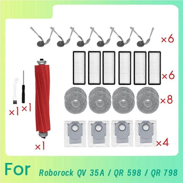 27 PCS for 35A / QR 798/ QR 598 Vacuum Cleaner Parts