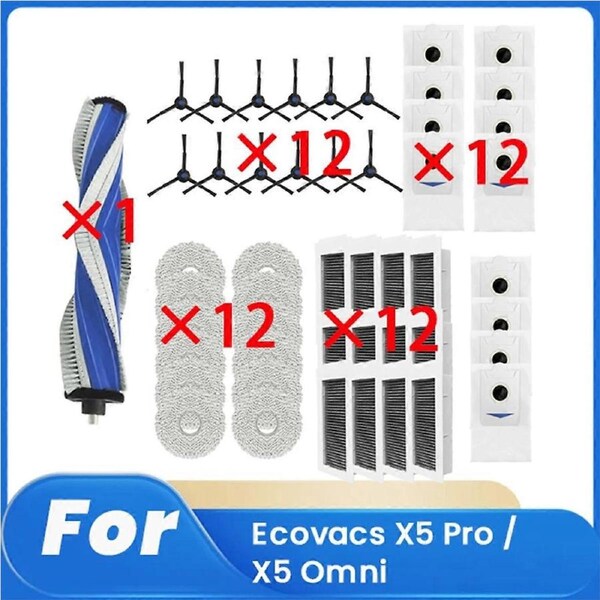 49 Pcs for Sweeping Robot Accessories Cleaner Parts Replacement