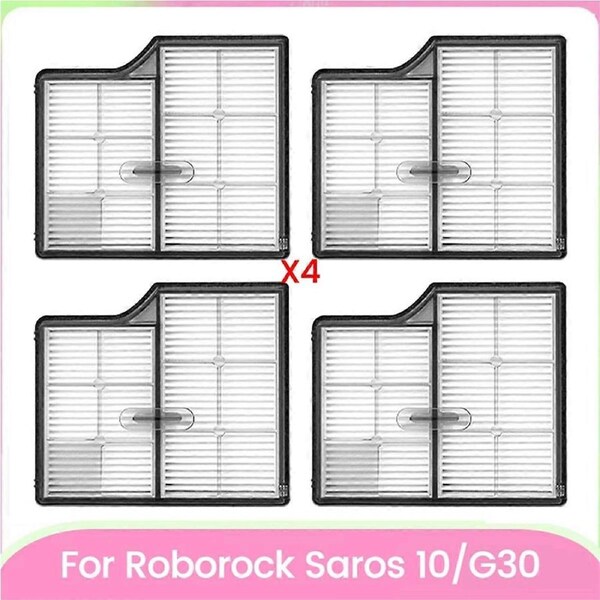4PCS HEPA Filter Replacement for Saros 10/G30 Vacuum Cleaner