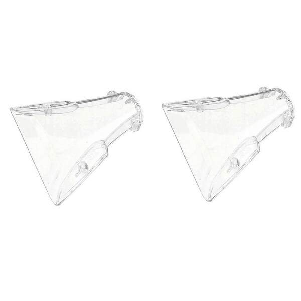 2X Carpet Vacuum Cleaner Nozzle Clear Cover 10/1 10/2 8/1 Replacement Kit for Puzzi 41300010(B)