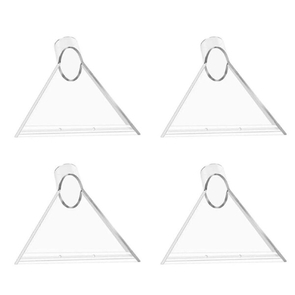 4X Extractor Tool Large Clear Head for Upholstery & Carpet Cleaning, Car Detailing Vacuum Wand for Portable Extractors A