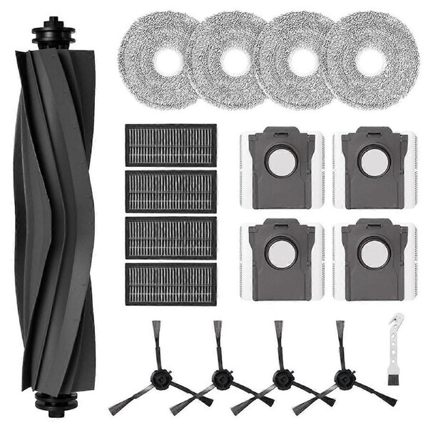 For Main Side Brush HEPA Filter Mop Pads Dust Bags