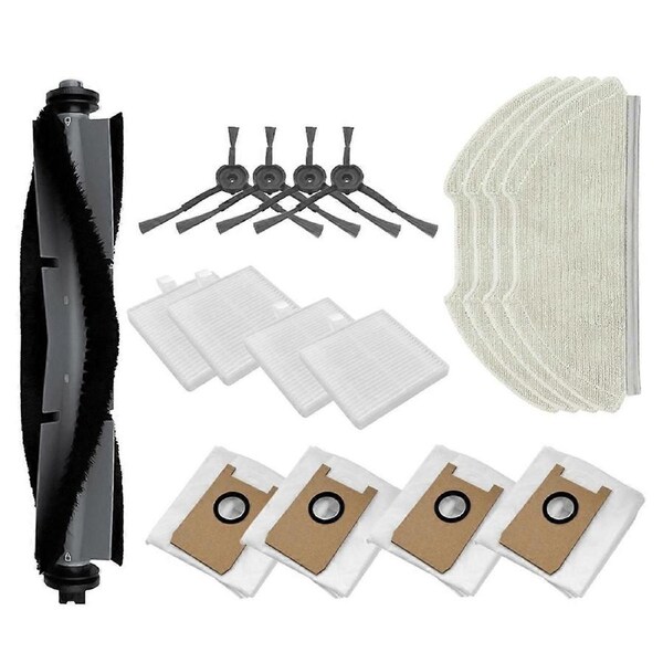 For T20 Main Side Brush HEPA Filter Mop Pads Dust Bags