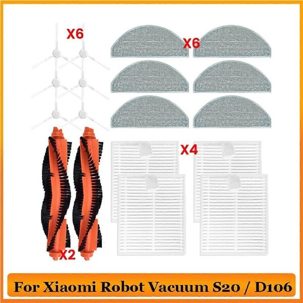 For Xiaomi S20 / D106 Cleaner Robot Vacuum Cleaner Replacement Parts