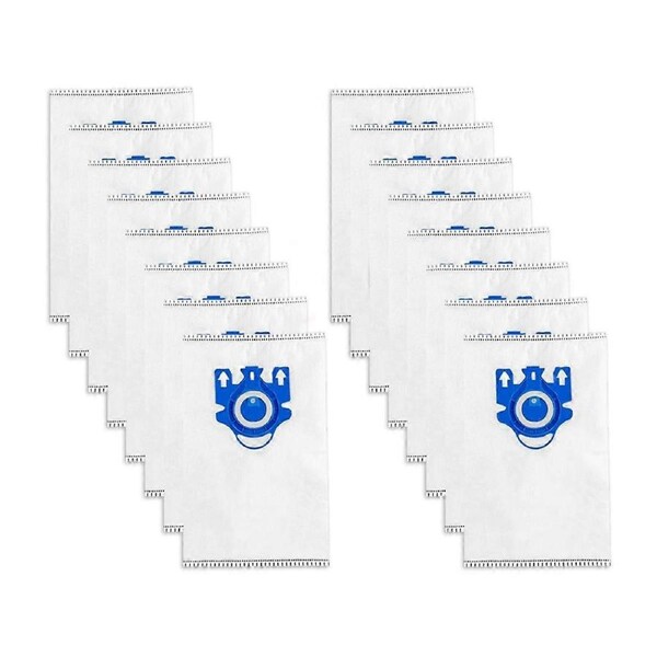 3D Airclean Dust Bags Replacement for Gn Vacuum Cleaner