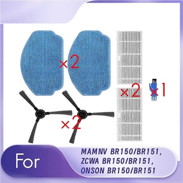 7 Pcs for MAMNV,ZCWA,ONSON Vacuum Cleaner Accessories Replacement Kit