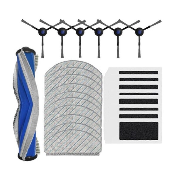 For DEBOT N20/N20 PLUS Side Brush Hepa Filter Mop Pad Cloth