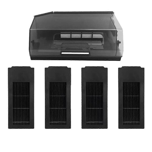 For Ecovacs Deebot X2 / X2 Pro Robot Vacuum Cleaner Dust Box Black