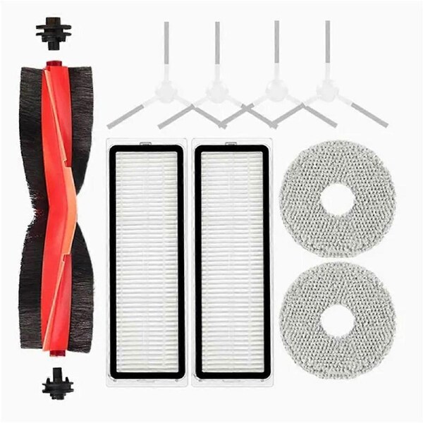 For Omni 2 C102CN,B101CN, Main Side Brush Filter Mop Bag
