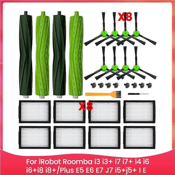 Replacement Parts for IRobot Roomba I3 I3+ I7 I7+ I4 I6 I6+I8 I8+