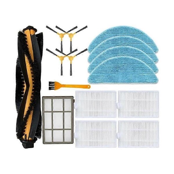 Replacement Main Side Brush Hepa Filter Mop Cloth for FL022