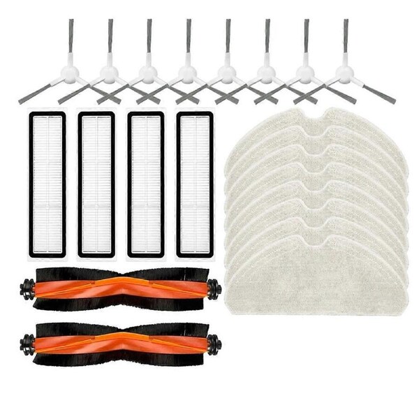 For F9 Pro Replacement Main Side Brush Hepa Filter Mop Cloth