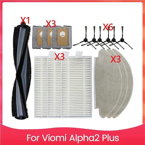 16PCS Filter Kit for Viomi Robot Vacuum Cleaner Replacement Parts