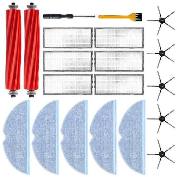 For S7 / S7 Plus S7+ / S7 Maxv Ultra Main Side Brush Filters Mops