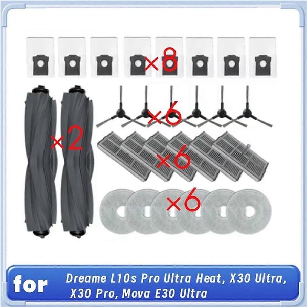 For Dreame L10s Pro Robot Vacuum Cleaner Sweeper Accessories