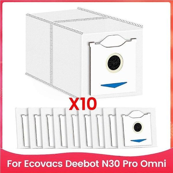 Dust Bags For Ecovacs Deebot N30 Pro Omni Robot Vacuum Cleaner Bags