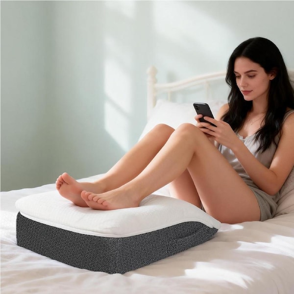 DreamZ Wedge Pillow Memory Foam Leg Elevation Support