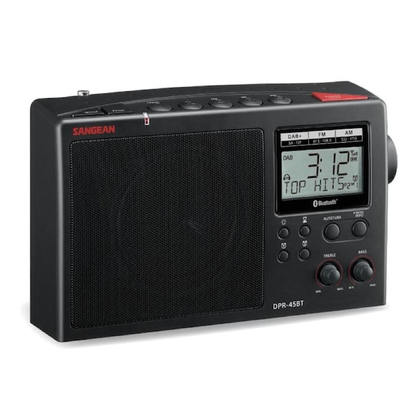 Sangean DAB+ / AM / FM-RDS Bluetooth Portable Digital Radio
