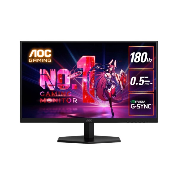 AOC Q27G40E 27" QHD IPS 1ms 180Hz G-Sync Compatible Gaming Monitor