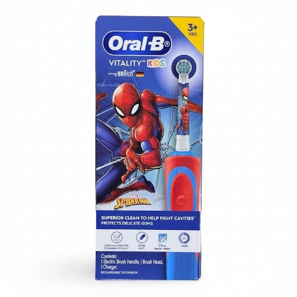 Oral-B Vitality Kids Electric Toothbrush – Spiderman Edition