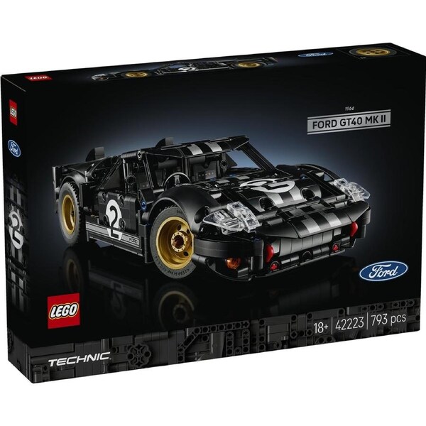 LEGO Technic 1966 Ford GT40 MKII Race Car 42223
