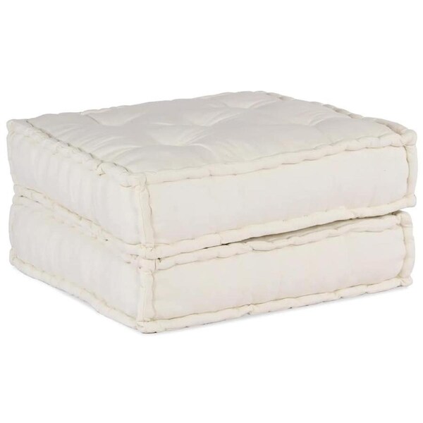 Modular Sofa Unit Cream 70x70x36 Fabric vidaXL