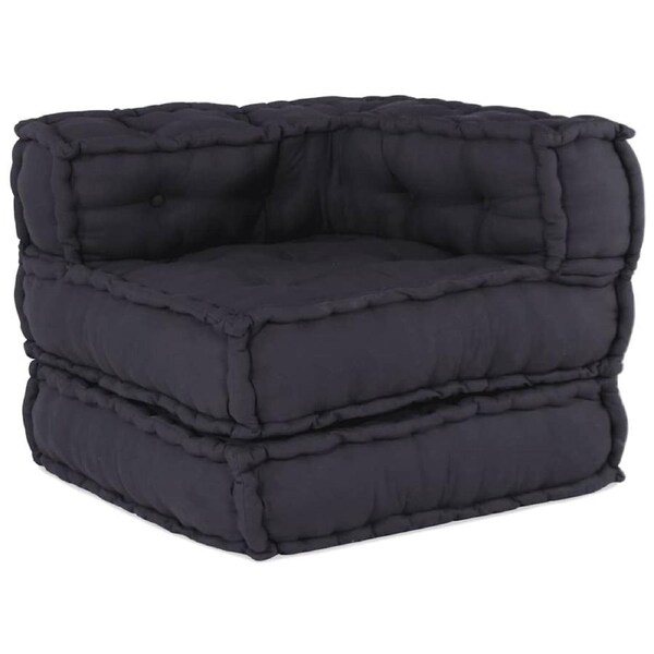 Modular Sofa Unit Anthracite 70x70x54 Fabric vidaXL