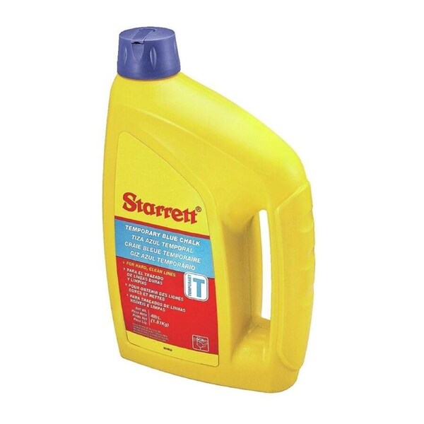 2 x STARRETT 1.8kg Blue Temporary Chalk Refill - SC4BLU