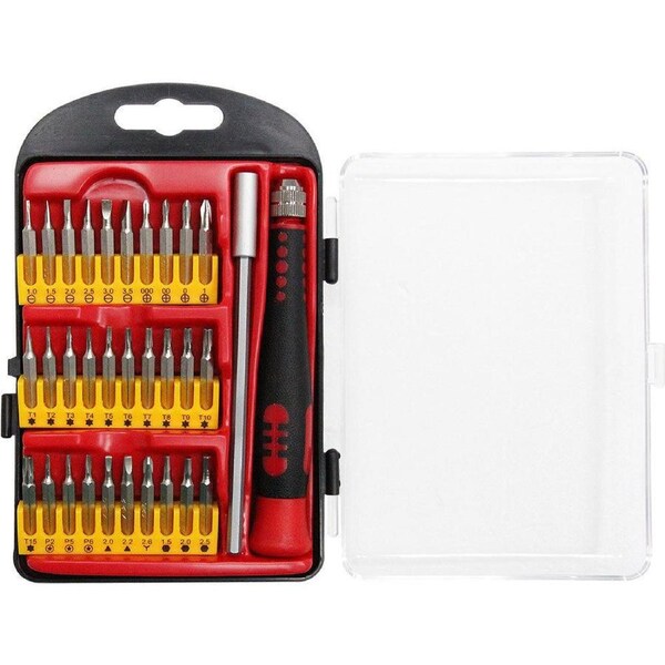 Doss 32pc Precision Screwdriver w/ Bits Set for Electronic/Watch/Glasses Repair