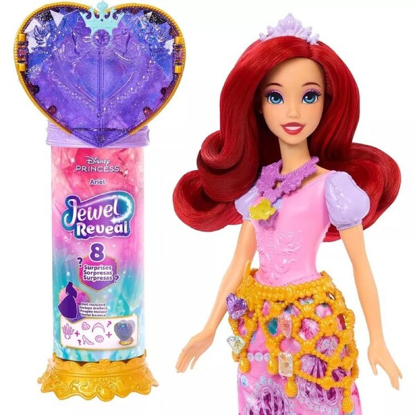 Disney Princess Jewel Reveal Ariel Fashion Doll